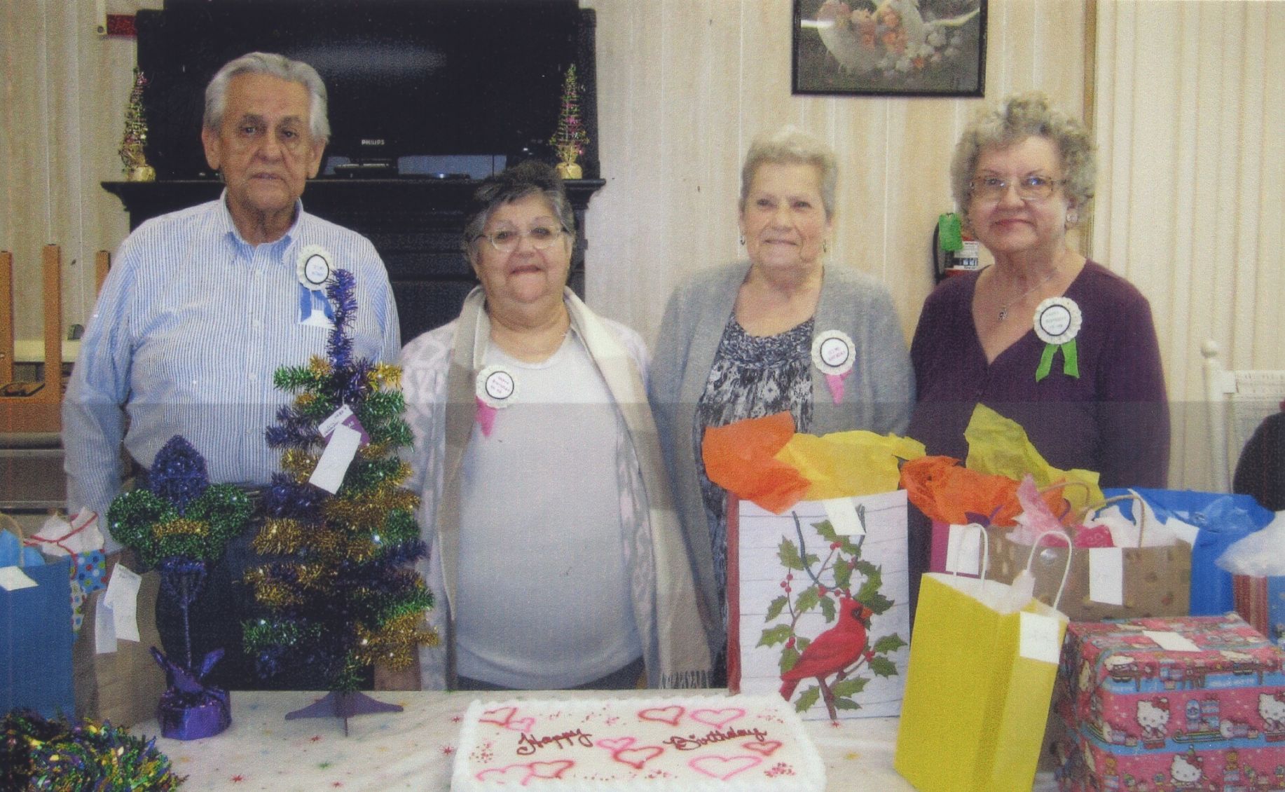Lockport Senior Center January Birthdays